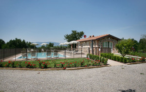 Villa toscana con piscina