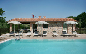 Villa toscana con piscina
