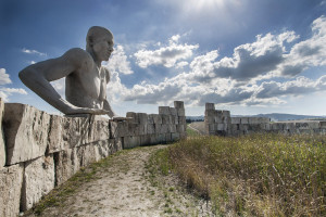 Il Teatro del Silenzio dove si svolge il festival organizzato da Boccelli