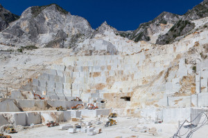 Il marmo, l'oro bianco delle Apuane