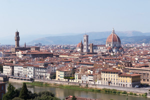 Firenze a pochi km dalla nostra villa con piscina